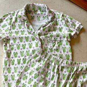 Roller Rabbit Women’s Love of Bunnies Pajama Set